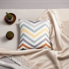 Geometric pattern solid-color throw pillow, cushion and quilt dual-purpose cartoon irregular-shaped custom Specification image
